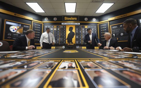 Steelers : la piste quarterback revient au centre du mock draft, receveur aussi ciblé